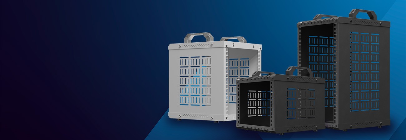 Racks abertos compactos de 10"