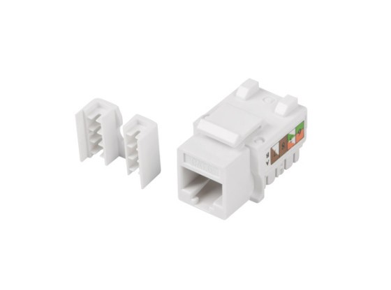 MÓDULO KEYSTONE RJ45->LSA CAT.6 UTP 90° LANBERG
