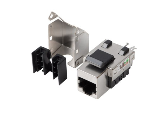 MÓDULO KEYSTONE RJ45->LSA CAT.6 FTP 90° LANBERG
