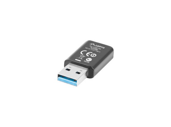 ADAPTADOR USB PLACA DE REDE SEM FIOS LANBERG NC-1200-WI AC1200 DUAL BAND