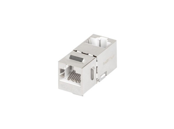 CONECTOR KEYSTONE DE PASSAGEM RJ45->RJ45 CAT.6 FTP 90 LANBERG