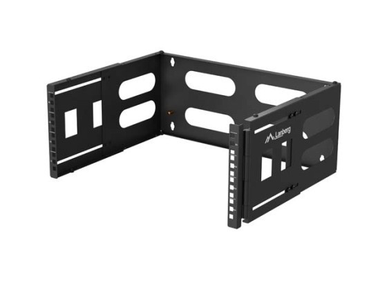 SUPORTE REBATÍVEL PARA MONTAGEM NA PAREDE 19" 4U 497X400/240 PRETO LANBERG