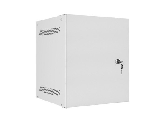 ARMÁRIO RACK 10" DE MONTAGEM NA PAREDE 6U/280X310 PARA MONTAGEM AUTOMÁTICA COM PORTA METÁLICA LANBERG CINZENTO (EMBALAGEM PLANA)