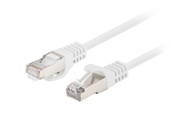 PATCHCORD CAT.6 FTP 0.25M BRANCO FLUKE PASSED LANBERG 10-PACK