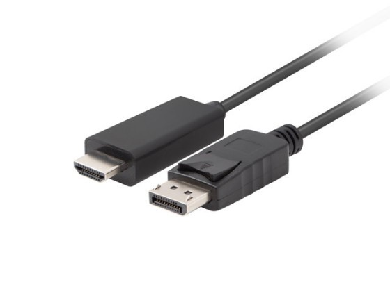 CABO DISPLAYPORT(M) V1.1 ->HDMI(M) 1M PRETO LANBERG