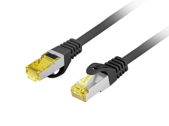 PATCHCORD CAT.6A S/FTP LSZH CU 20M PRETO FLUKE PASS LANBERG