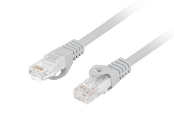 PATCHCORD CAT.6 UTP LSZH CU 20M CINZENTO FLUKE PASSED LANBERG