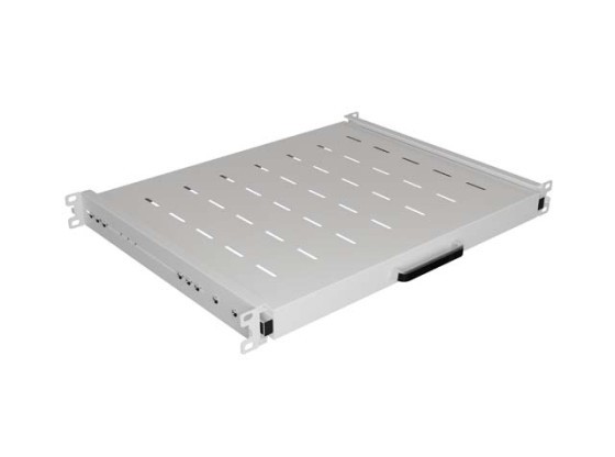 PRATELEIRA EXTRAÍVEL PARA RACK DE 19" 350MM CINZENTO LANBERG (1U/445X350MM CAPACIDADE DE CARGA ATÉ 35KG, MONTAGEM EM 4 PONTOS)