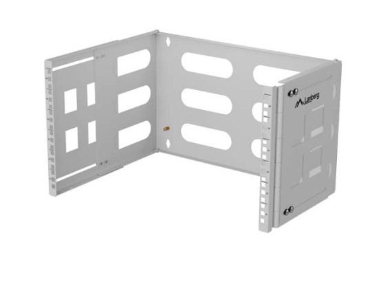 RACK DE MONTAGEM NA PAREDE 19" 6U 497X400/240 CINZENTO LANBERG