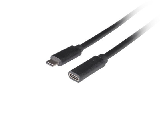 CABO DE EXTENSÃO USB-C M/F 3.1 1.5M PRETO LANBERG