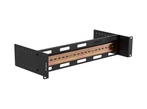 TRILHO DE MONTAGEM DIN TS-35 19" 2U PRETO LANBERG