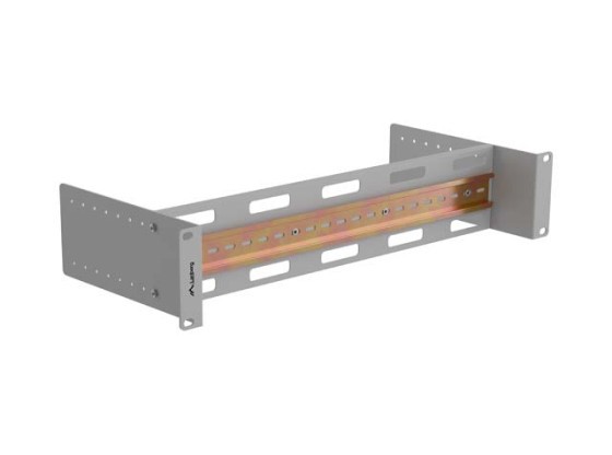 TRILHO DE MONTAGEM DIN TS-35 19" 2U CINZENTO LANBERG