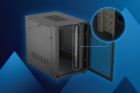 A Lanberg actualiza os armários rack de instalação livre