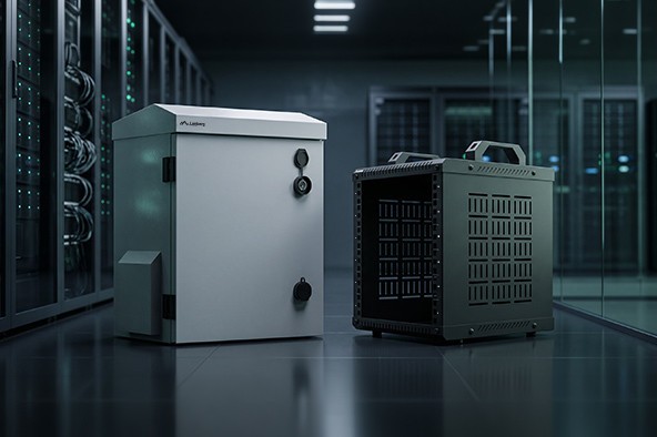 Armários de rack de 10" para aplicações especiais: portáteis e de parede, hermeticamente fechados